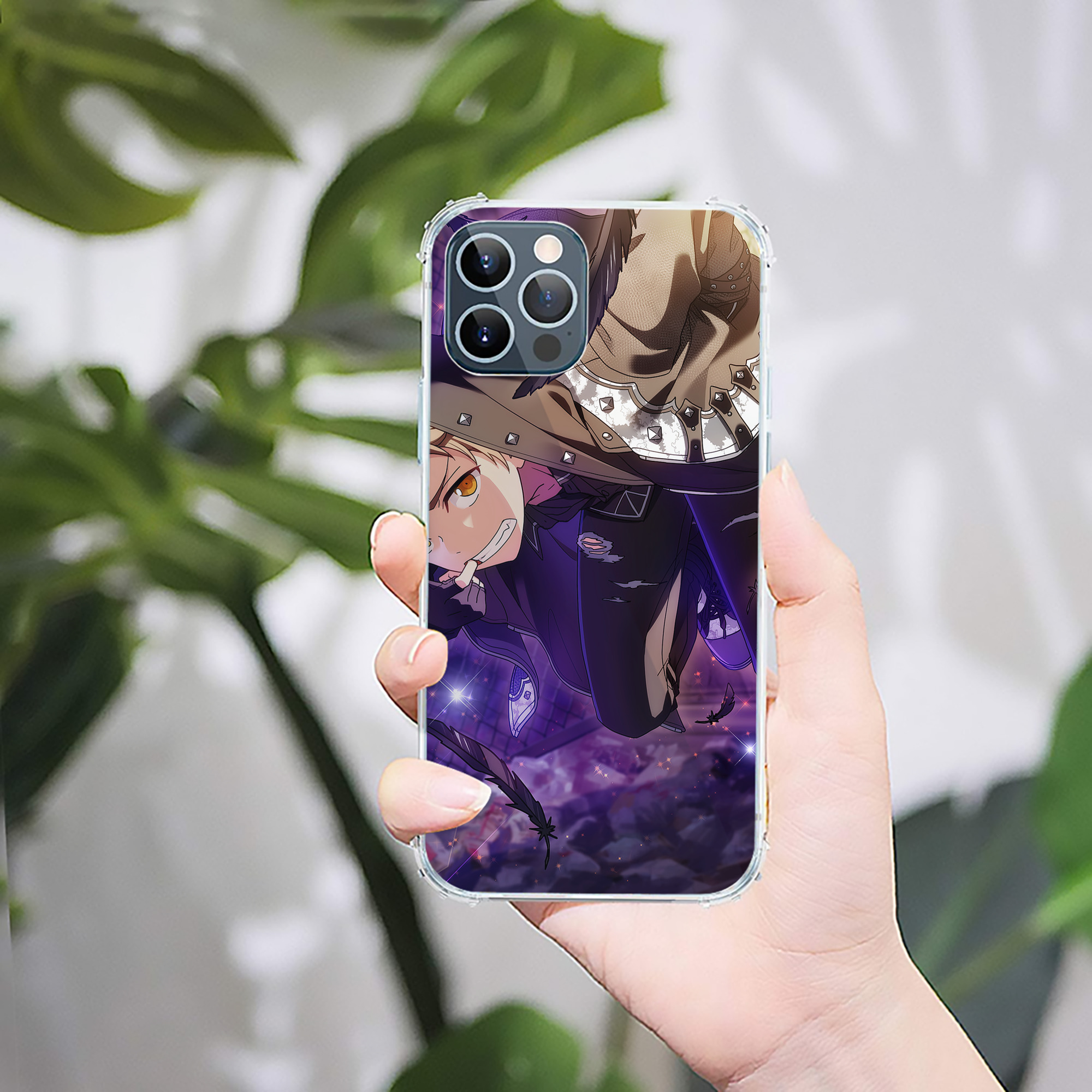 （画像用） あんさんぶるスターズ! Ensemble Stars 【iPhone 12シリーズ対応】透明スマホケース（クリアソフトケース）